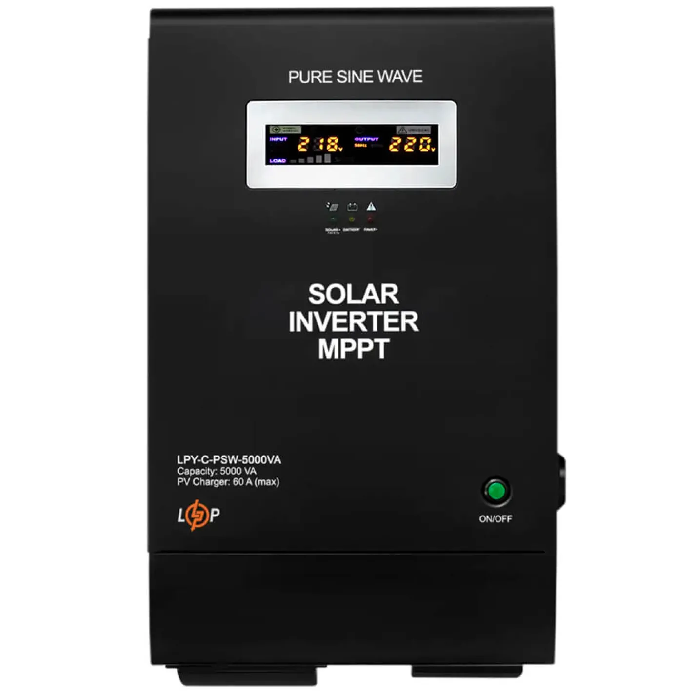Сонячний інвертор (ДБЖ) LogicPower LPY-C-PSW-5000VA (3500W) MPPT48V - Фото 1
