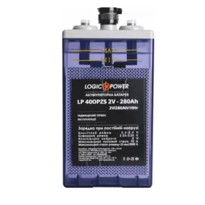 Акумулятор для ДБЖ LogicPower LP 40 OPzS 2 - 280 AH (2В, 280Ач)