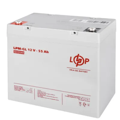 Акумулятор для ДБЖ LogicPower LPM-GL 12V - 55 Ah