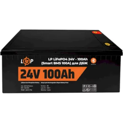 Аккумулятор LogicPower LP LiFePO4 24V - 100 Ah (2560Wh)