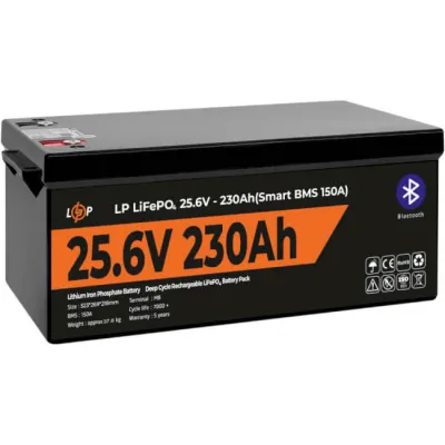 Аккумулятор LogicPower LP LiFePO4 25.6V - 230 Ah (5888Wh)