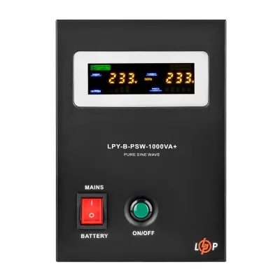ИБП LogicPower LPY-B-PSW-1000VA+ (700Вт) 10A/20A 12V (LP4151)