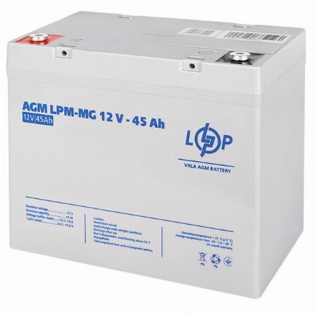 Аккумулятор для ИБП LogicPower LPM-MG 12V - 45 Ah