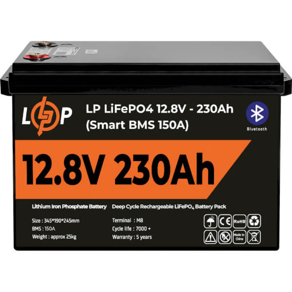 Акумулятор LogicPower LP LiFePO4 12.8V - 300 Ah (3840Wh)- Фото 2
