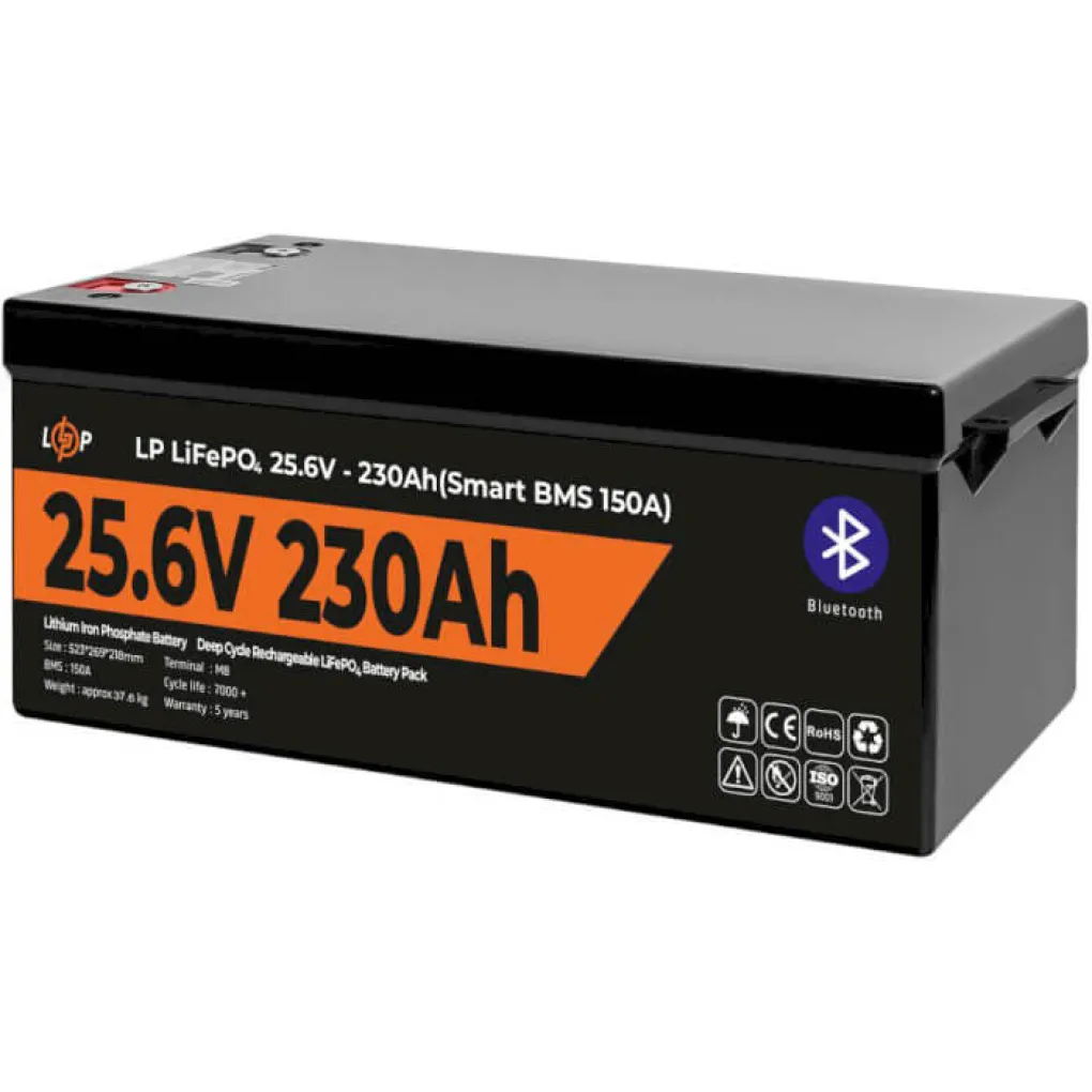 Аккумулятор LogicPower LP LiFePO4 25.6V - 230 Ah (5888Wh)- Фото 3