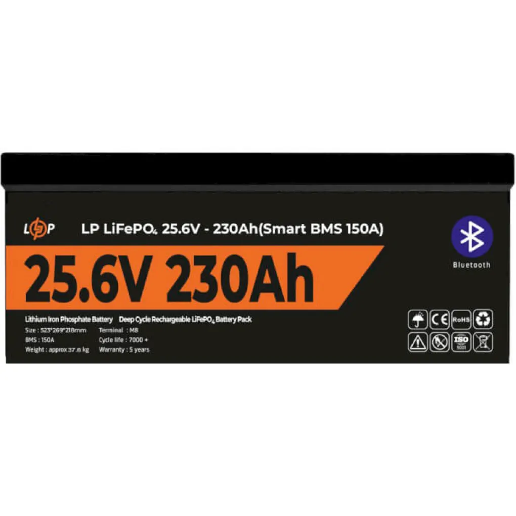 Аккумулятор LogicPower LP LiFePO4 25.6V - 230 Ah (5888Wh)- Фото 4