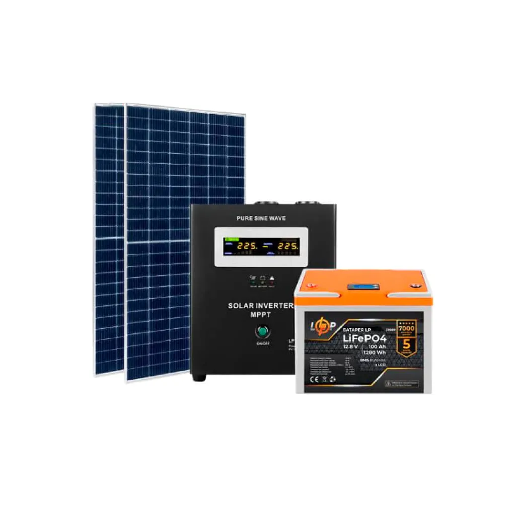 Сонячна електростанція LogicPower (СЕС) 1.5kW АКБ 2.16kWh (літій) 100 Ah- Фото 1