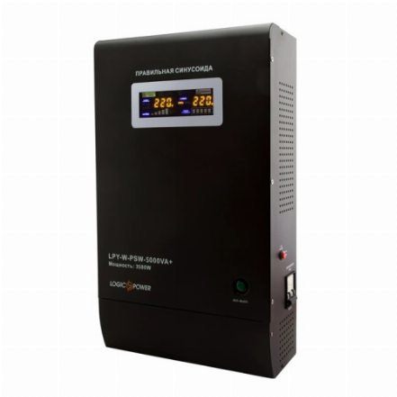 Источник бесперебойного питания LogicPower 48V LPY-W-PSW-5000VA+(3500Вт)10A/20A с правильной синусоидой