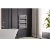 Полотенцесушитель электрический Luxrad Salto I 1200x430 белый 600W левый (SIN12004309003ELVW600)- Фото 4