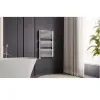 Полотенцесушитель электрический Luxrad Salto I 1200x430 белый 600W правый (SIN12004309003EPVW600)- Фото 4