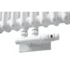 Трубчатый радиатор Luxrad COLUMNUS 2 колонны 10 секций 2000x470x66 белый (COL220004709016ZDC)- Фото 3