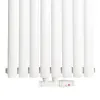 Трубчастый радиатор Luxrad Fortuna 1800x468 вертикальный белый- Фото 3