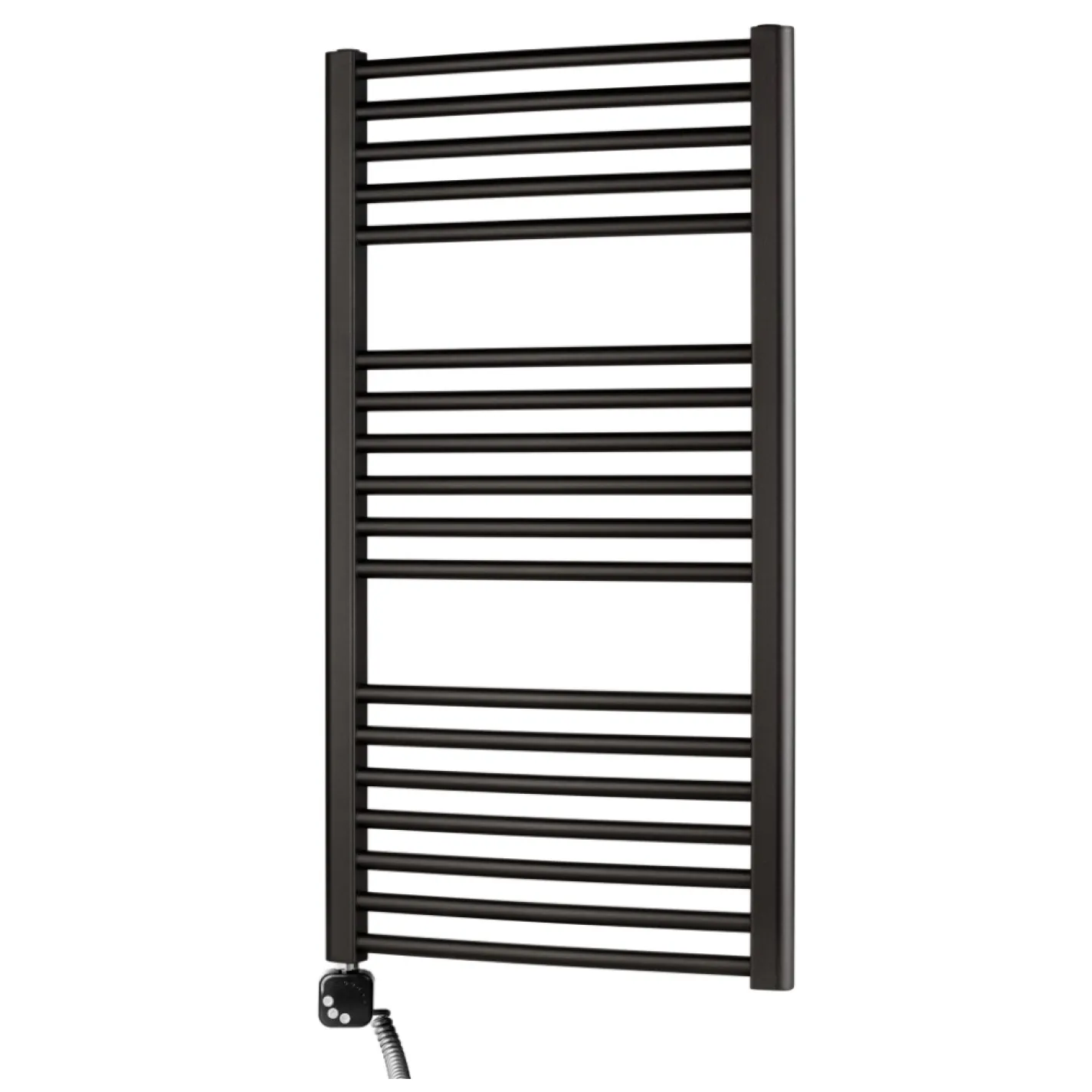 Электрический полотенцесушитель Luxrad Basic G чорный 1200x500 Л (BASICG12005009003ELVBM600) - Фото 1