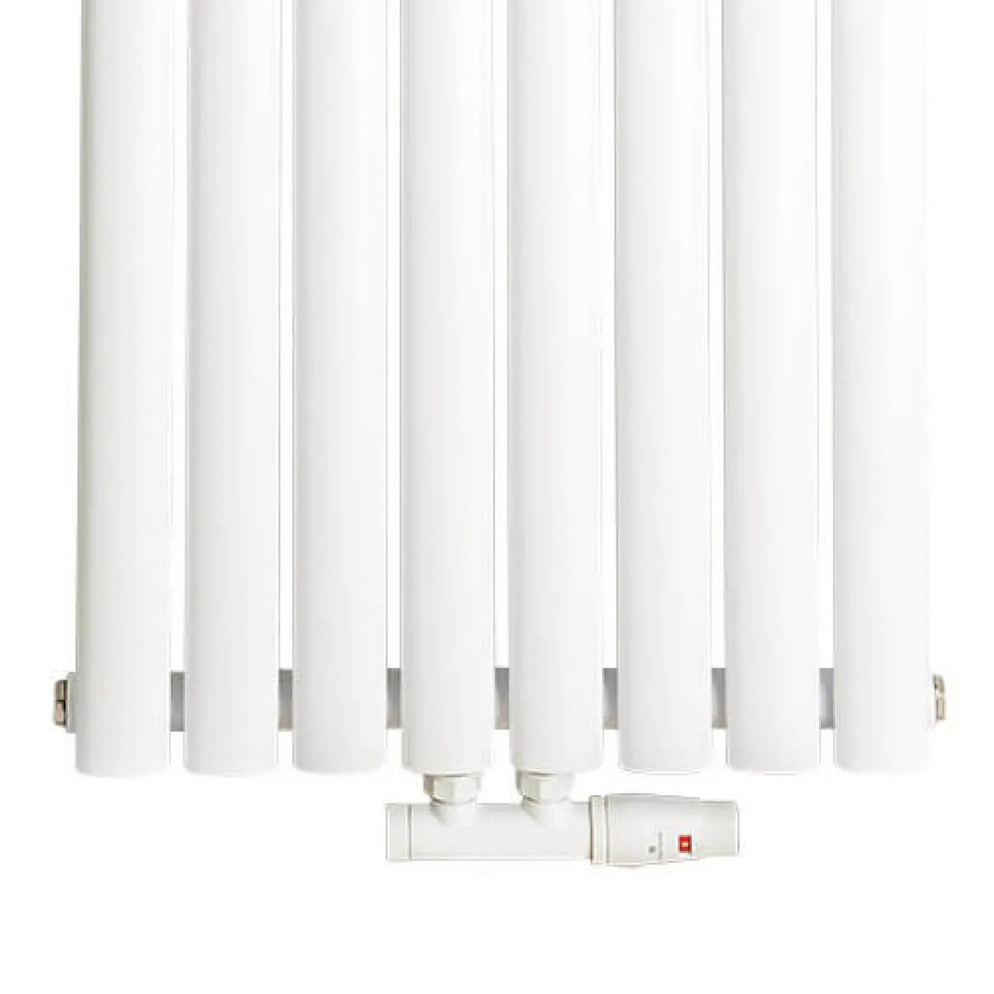 Трубчастый радиатор Luxrad Fortuna 1800x468 вертикальный белый - Фото 2