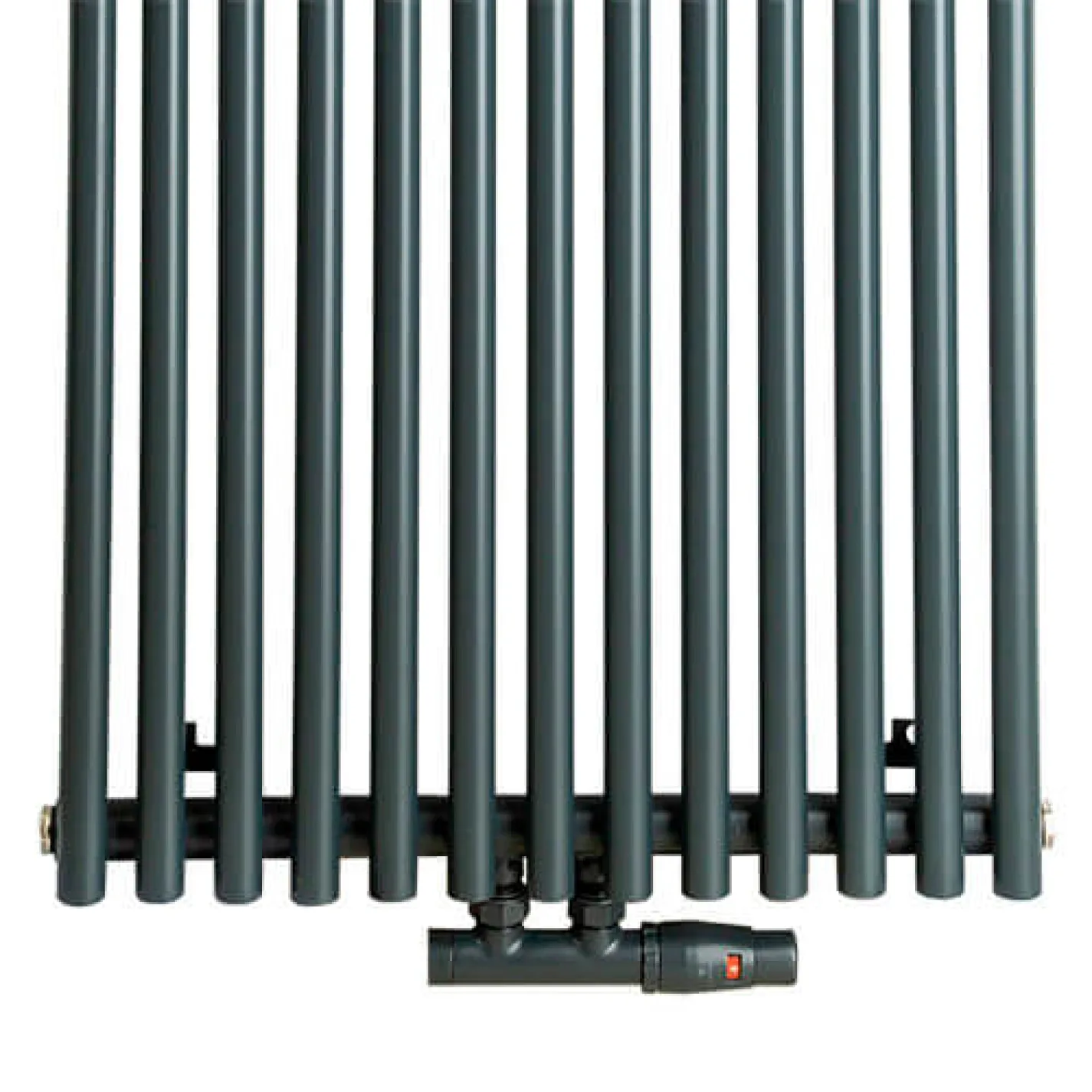 Трубчастый радиатор Luxrad Toba 1800x510 вертикальный антрацитовый - Фото 2