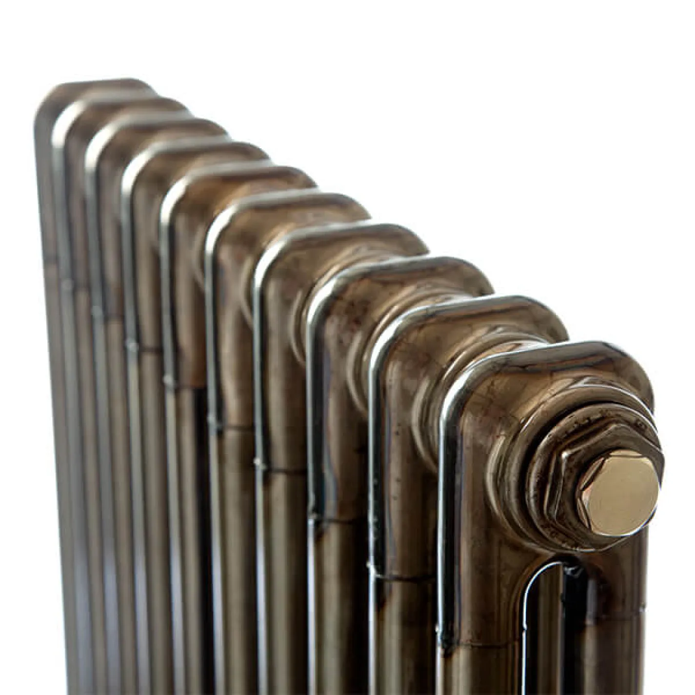 Трубчастый радиатор Luxrad COLUMNUS 2 колонны 10 секций 1800x450x66 (COL21800450LOFTZDC) - Фото 4