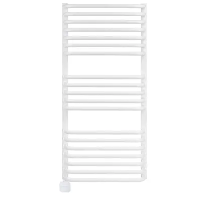 Полотенцесушитель электрический Luxrad Salto I 1200x430 белый 600W левый скрытое подключение (SIN12004309003ELPW600)