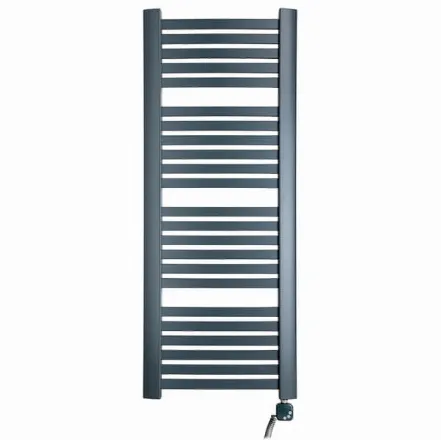 Рушникосушка електрична Luxrad Kastor 1215x480 антрацитовий 600W нижня