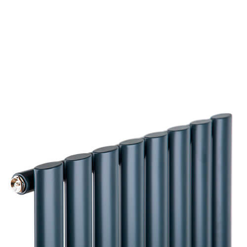 Трубчастый радиатор Luxrad Fortuna 1800x468 вертикальный антрацитовый- Фото 2