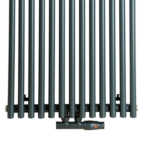 Трубчастый радиатор Luxrad Toba 1800x510 вертикальный антрацитовый- Фото 3