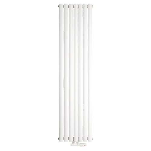 Трубчастый радиатор Luxrad Oval 1700x410 вертикальный белый- Фото 1