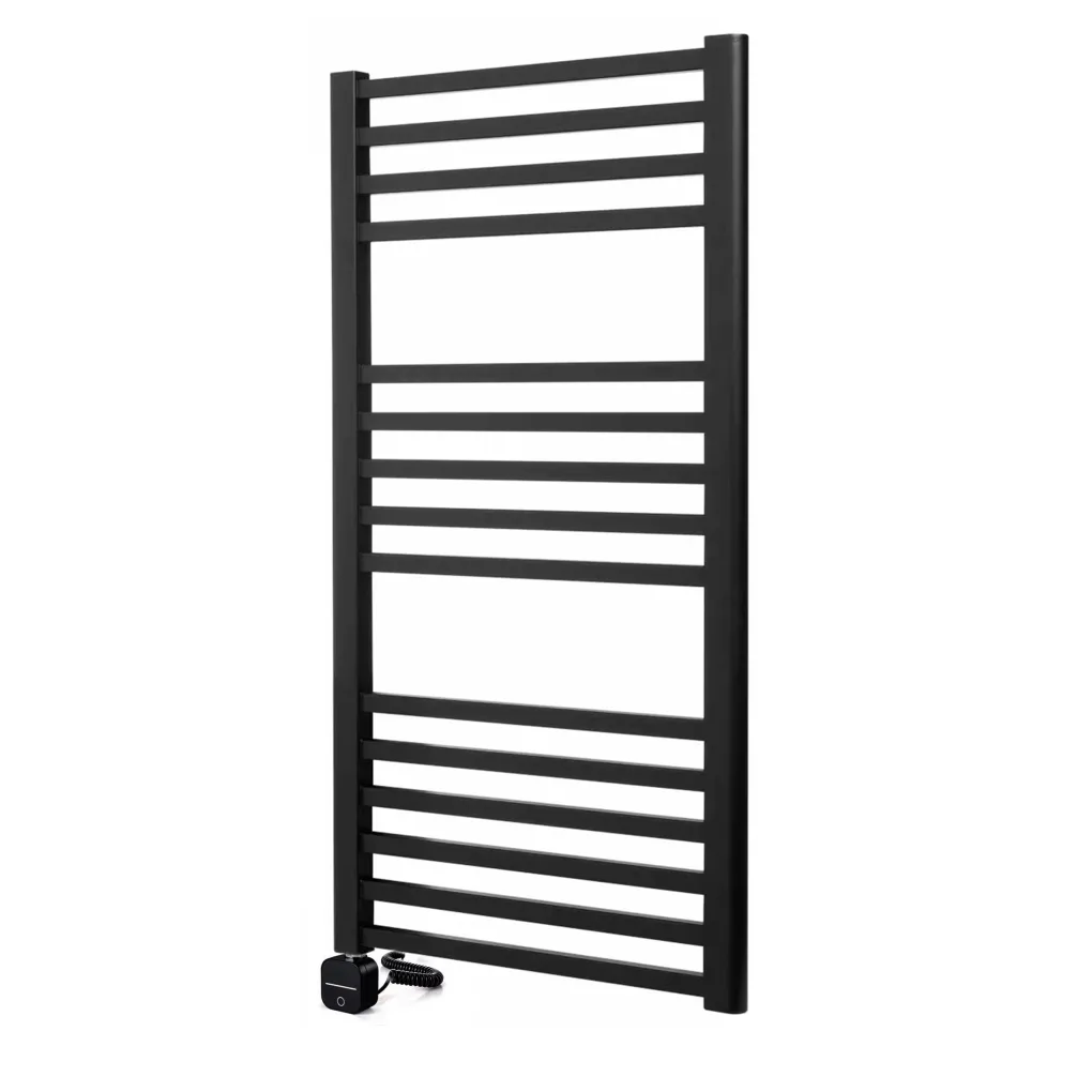 Електрична рушникосушка Luxrad Max 922x500 Л з кабелем чорна (MAX922500S040ELVBM300)- Фото 1