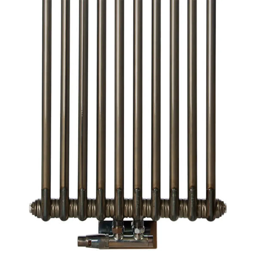 Трубчастый радиатор Luxrad COLUMNUS 2 колонны 10 секций 1800x450x66 (COL21800450LOFTZDC)- Фото 4