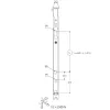 Комплект быстрого крепления MB Fix F7V 600 мм для радиатора DeLonghi (60630060)- Фото 3