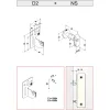 Универсальный комплект крепления MB Fix 2 D2+2 NS белый (60400527)- Фото 3