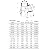 Тройник канализационный Magnaplast HT Plus 110/50/87° (11960)- Фото 3