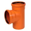 Тройник канализационный из ПВХ Magnaplast KGEA 160/160/87° (21350)- Фото 2