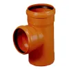 Тройник канализационный из ПВХ Magnaplast KGEA 160/160/87° (21350)- Фото 3