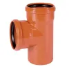 Тройник канализационный из ПВХ Magnaplast KGEA 160/160/87° (21350)- Фото 1