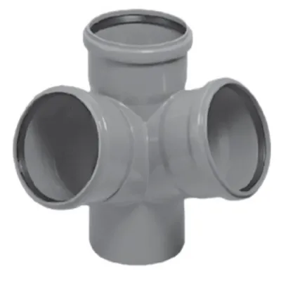 Хрестовина каналізаційна двоплощина Magnaplast HT Plus 110/110/110/67° (11450)
