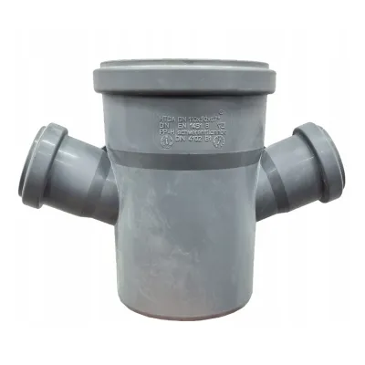 Крестовина канализационная одноплоскостная Magnaplast HT Plus 110/50/50/67° (11420)