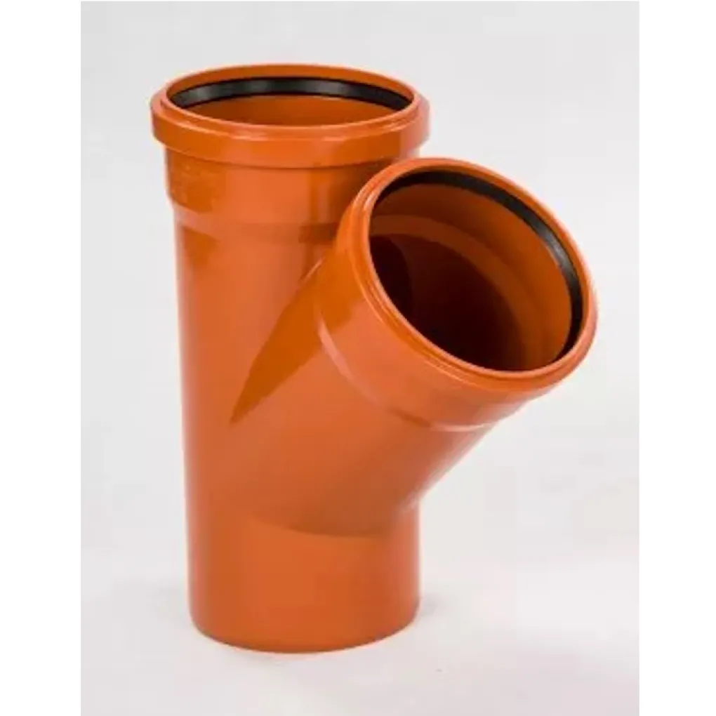 Трійник каналізаційний з ПВХ Magnaplast KGEA 160/160/45° (20350)- Фото 3