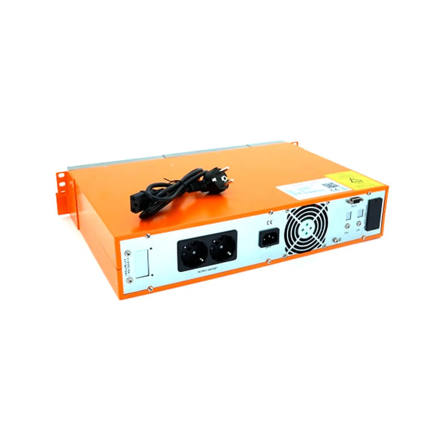 Источник бесперебойного питания online Makelsan PowerPack Se-RT-1kVA-LCD, 1000VA, 900Вт, 24В - Фото 2