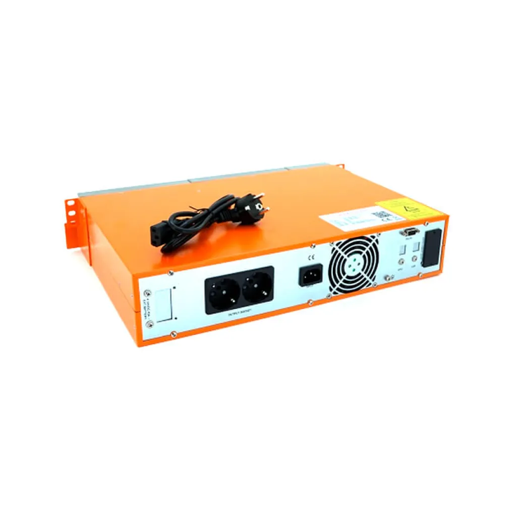 Источник бесперебойного питания online Makelsan PowerPack Se-RT-1kVA-LCD, 1000VA, 900Вт, 24В- Фото 3