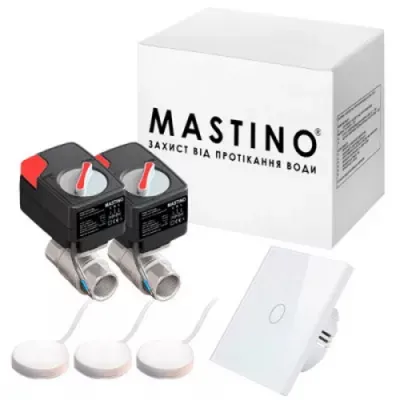 Система захисту від протікання води Mastino TS2 3/4 white