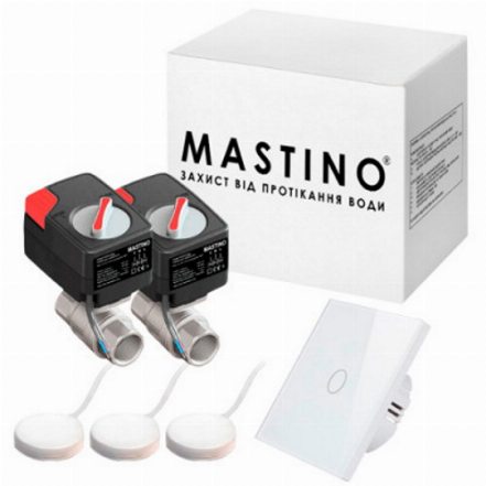 Система защиты от протечек воды Mastino TS1 1/2 white 3 датчика