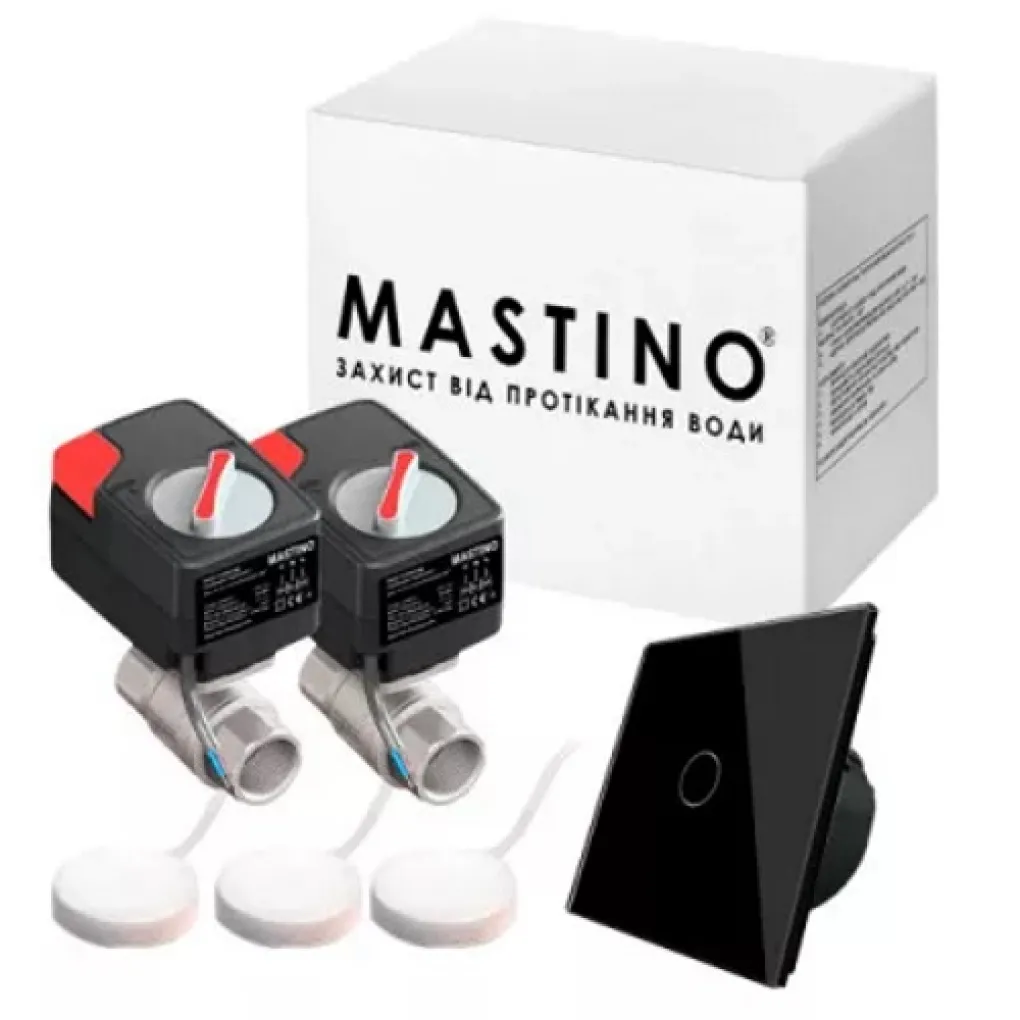 Система защиты от протечек воды Mastino TS2 1/2 black- Фото 1