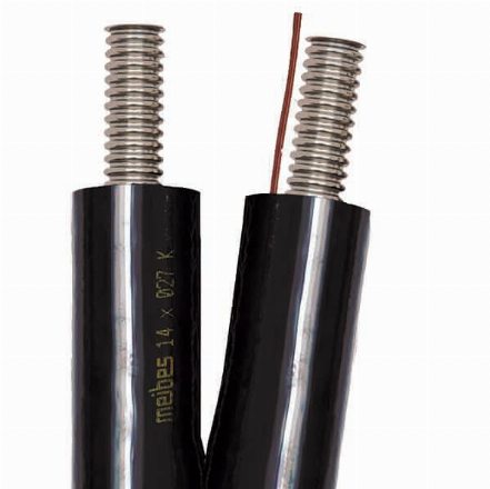 Гофрированная труба Meibes Inoflex DN 16 с кабелем (бухта 10 м)