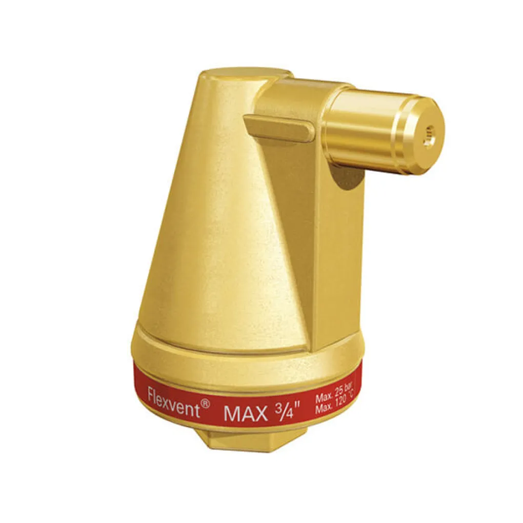 Сепаратор воздуха Meibes Flamco Flexvent MAX 3/4 без запорного клапана- Фото 1