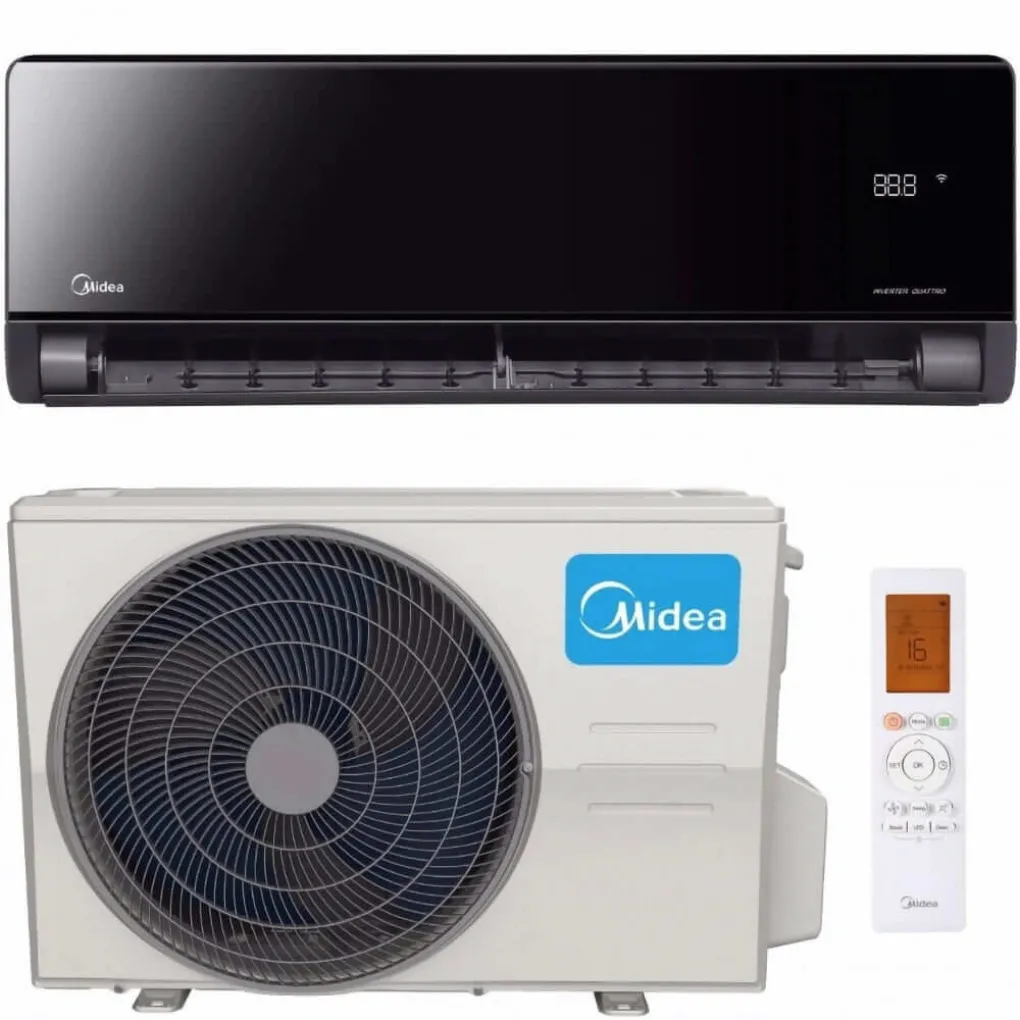 Кондиционер сплит-система Midea MSXT-09HRFN8-BLACK-I/MSXT-09HRFN8-BLACK-O- Фото 1