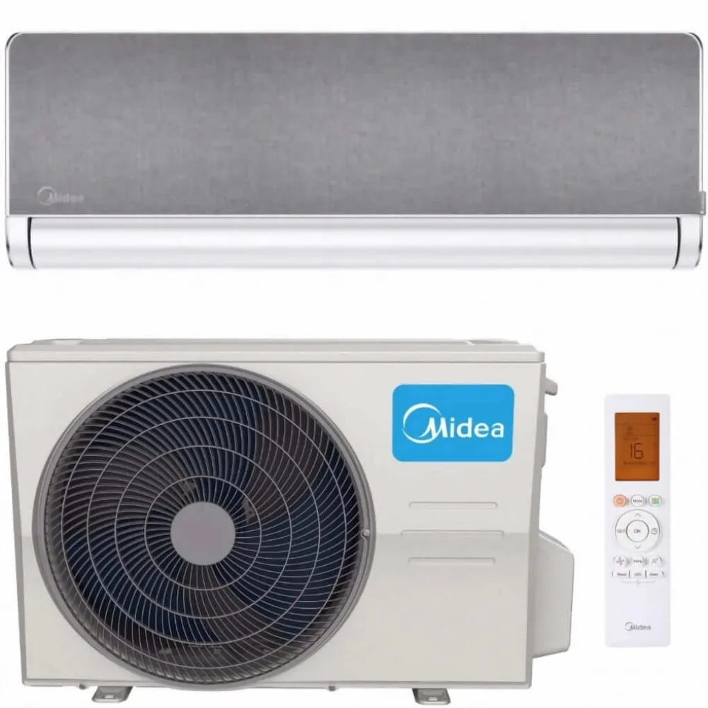 Кондиціонер спліт-система Midea MSXT-12HRFN8-SILVER-I/MSXT-12HRFN8-SILVER-I- Фото 1