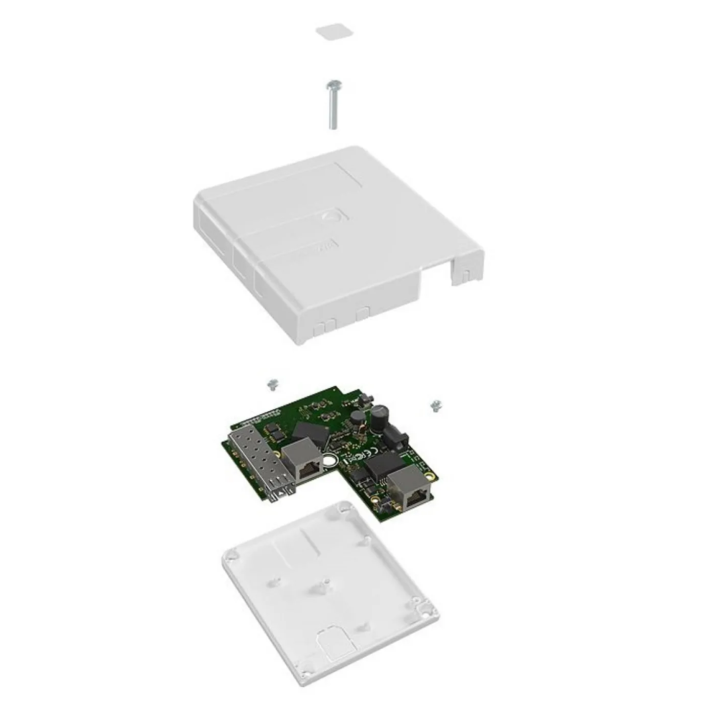 PoE-инжектор MikroTik GPEN21 Passive PoE Smart, 2xGE, 1xSFP - Фото 3