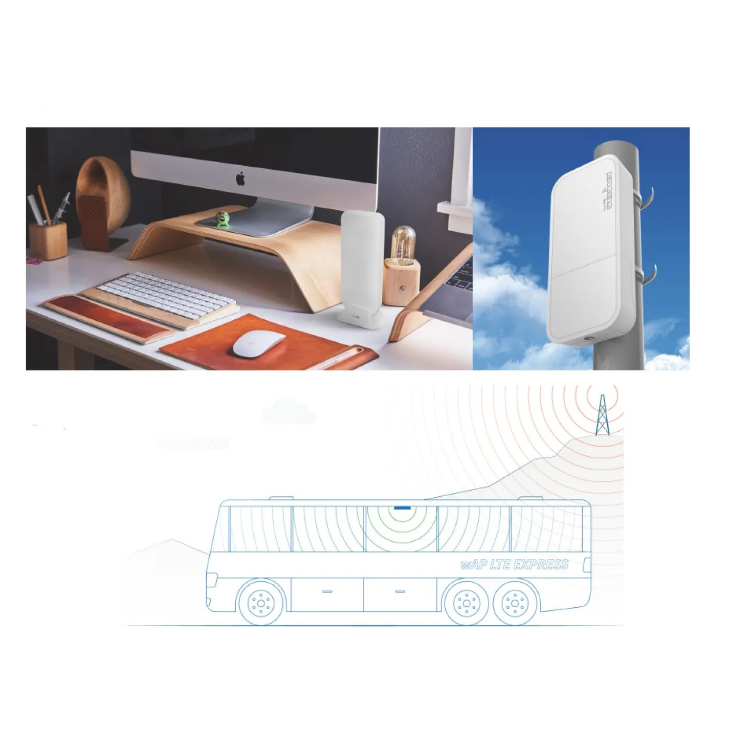 Точка доступа MikroTik wAP LTE kit (WAPR-2ND&EC200A-EU) - Фото 3