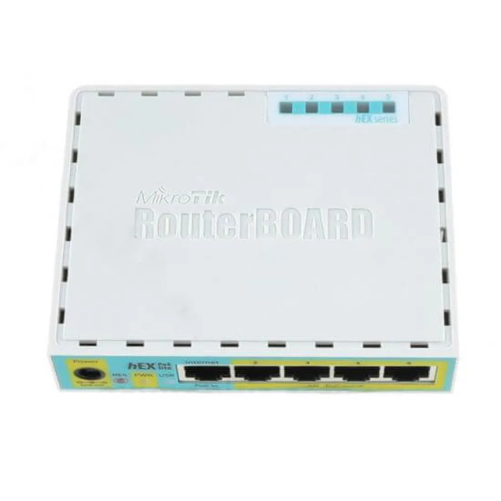 Mikrotik hEX PoE lite Беспроводной маршрутизатор (RB750UPr2)- Фото 4