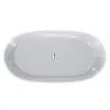 Ванна зі штучного каменю Miraggio Molly 160x80 білий- Фото 2