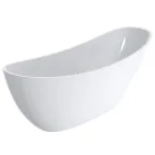 Ванна из искусственного камня Miraggio Marina 174x72 белый